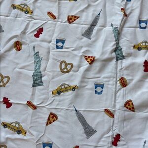 Brooklinen 100% Cotton Toddler Duvet Cover in New York City Print